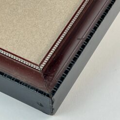 Žiemos peizažo printas mediniame rėme su stiklu 2×32,5×40 cm