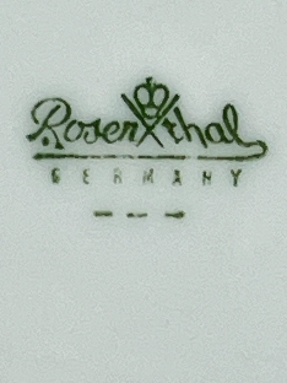 HN1121-rosenthal-6 Porcelianinė Rosenthal lėkštė “Führungsakademie der Bundeswehr” 3x19x19 cm