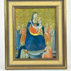 Fra Angelico darbo “Madonna and Child” printas rėme 3×28,5×33,5 cm