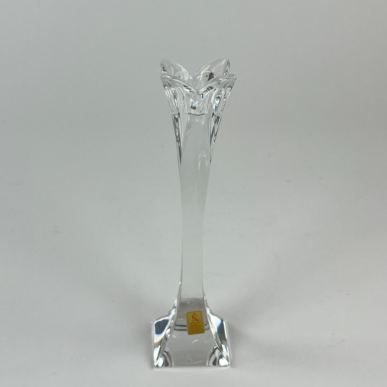 HN1131-zvakides-0 Krištolinė “Nachtmann” žvakidė 5x5x19,5 cm