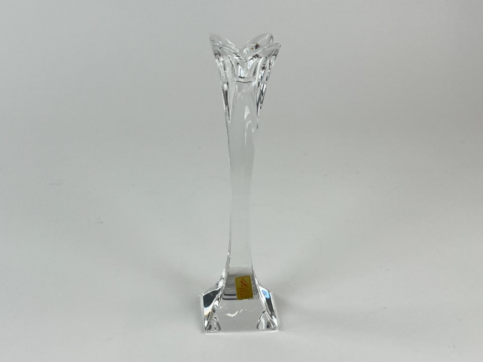 HN1131-zvakides-3 Krištolinė “Nachtmann” žvakidė 5x5x19,5 cm