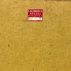 Hans Thoma grafikos darbas, pasirašytas, Nr. 6, su rėmu 2x28x39 cm