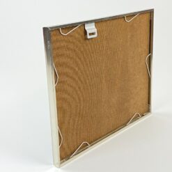 Akvarele tapytas paveikslas “Fazanai” metalo rėme su stiklu 2×30,5×24 cm