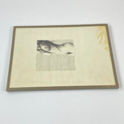 Grafikos darbas “Moteris” plastikiniame rėme su stiklu 1,5×30,5×40,5 cm