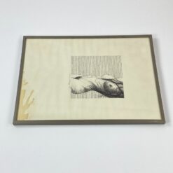 Grafikos darbas “Moteris” plastikiniame rėme su stiklu 1,5×30,5×40,5 cm