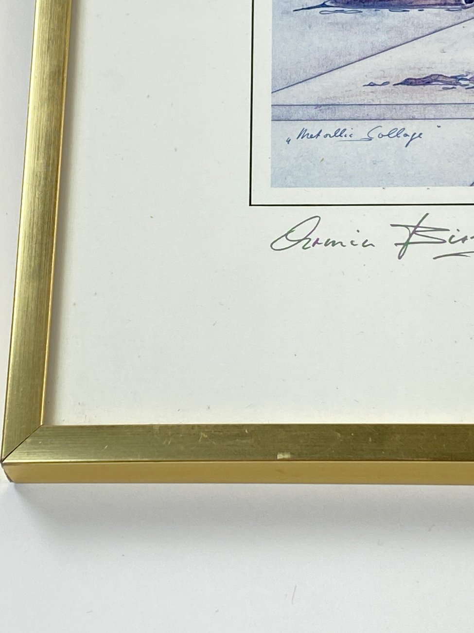 HN1156-grafika-ir-printai-9 Armin Birkel printas “Clown und Violine” rėme, pasirašytas 1,5×30,5×40,5 cm