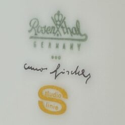 Porcelianinė Cuno Fischer for “Rosenthal” vaza 11,5×11,5×26 cm