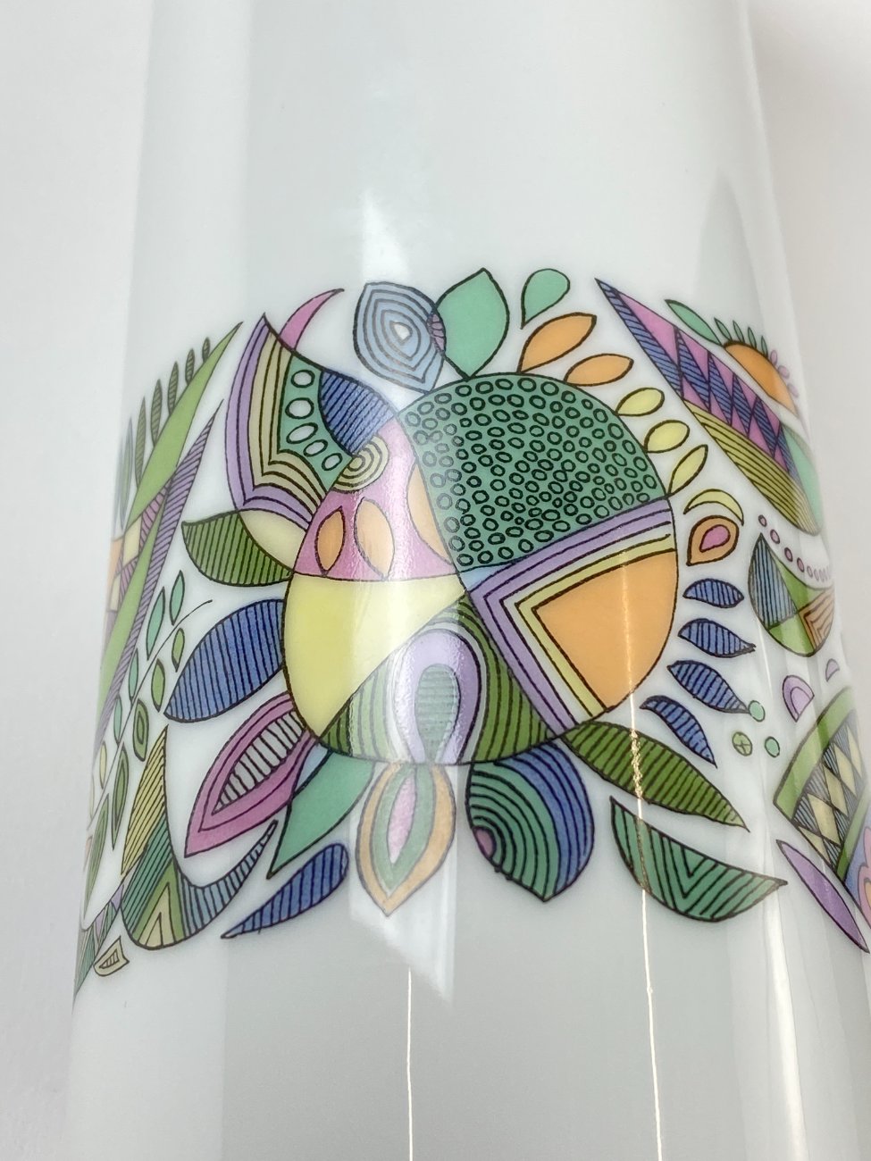 HN1160-rosenthal-6 Porcelianinė Cuno Fischer for “Rosenthal” vaza 11,5×11,5×26 cm