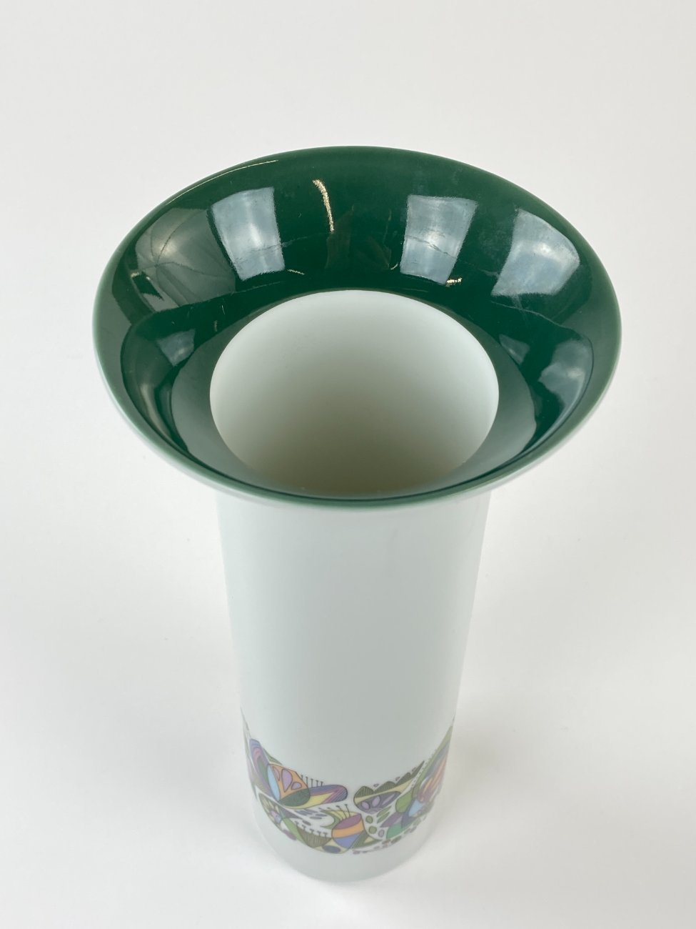 HN1160-rosenthal-8 Porcelianinė Cuno Fischer for “Rosenthal” vaza 11,5×11,5×26 cm