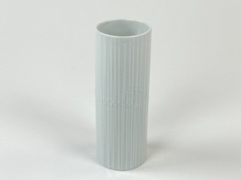 HN1162-rosenthal-3 Porcelianinė “Rosenthal” cilindro formos vaza 6x6x16,5 cm