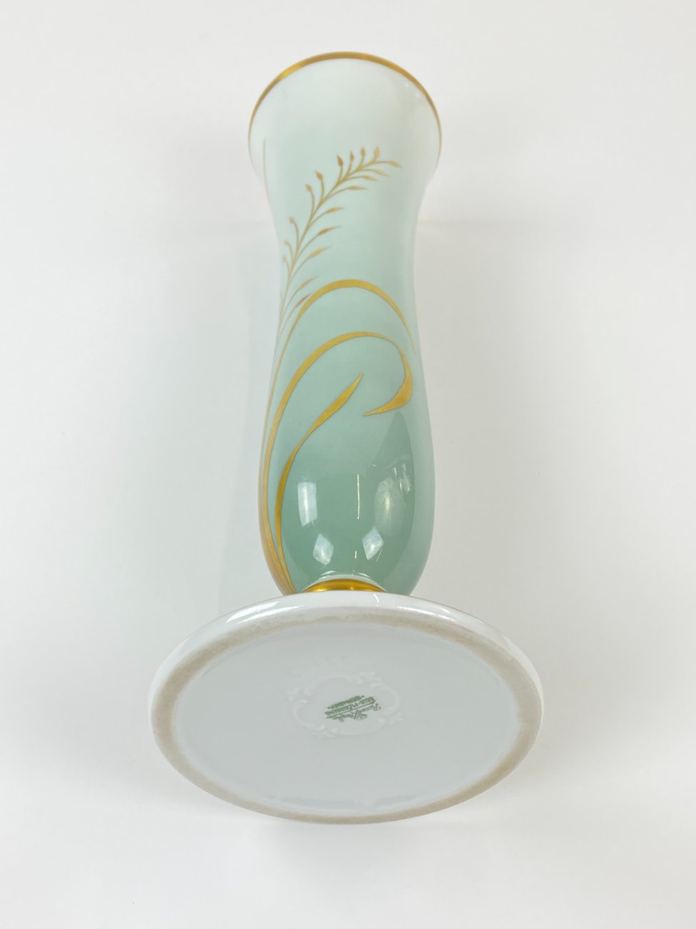 HN1164-rosenthal-6 Varpelio formos porcelianinė “Rosenthal” vaza 10,5×10,5×29,5 cm