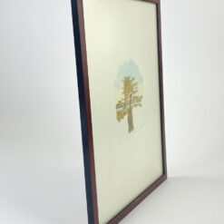 Grafikos darbas “Ein Baum träumt”, tir. 24/30, su rėmu 1,5×32,5×42 cm