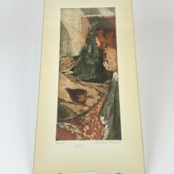 Eberhard Schlotter grafikos darbas, tir. 74/100, pasirašytas 2x30x60 cm