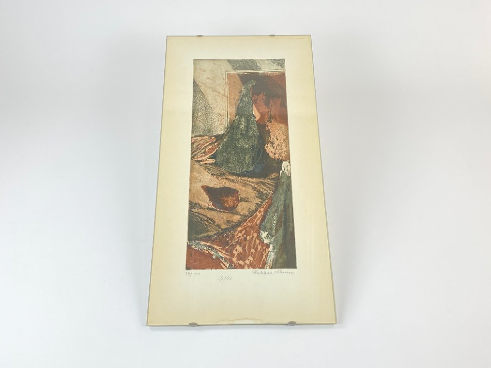 HN1172-grafika-ir-printai-2 Eberhard Schlotter grafikos darbas, tir. 74/100, pasirašytas 2x30x60 cm