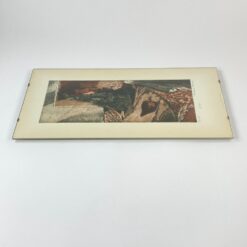 Eberhard Schlotter grafikos darbas, tir. 74/100, pasirašytas 2x30x60 cm