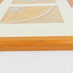 Triptikas “Citrusas” mediniame rėme su stiklu 2x27x66 cm