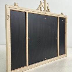 Itališkas “Spini” veidrodis šviesiu mediniu rėmu 7x117x87 cm