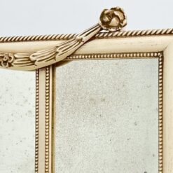 Itališkas “Spini” veidrodis šviesiu mediniu rėmu 7x117x87 cm