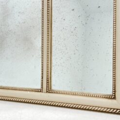 Itališkas “Spini” veidrodis šviesiu mediniu rėmu 7x117x87 cm