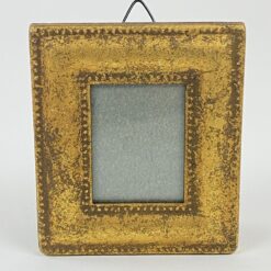 Miniatiūrinis kabinamas sendintas aukso spalvos rėmelis 1x8x9,5 cm