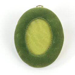 Ovalus kabinamas rėmelis iš veliūro 1,5x10,5x13,5 cm