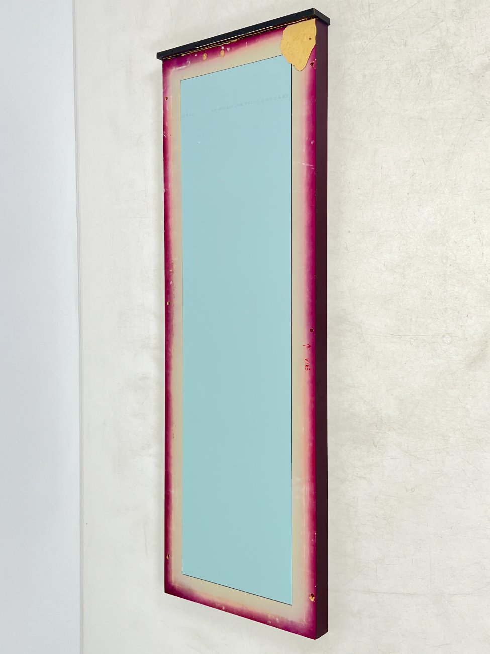 CY0364-veidrodziai-6 Art nouveau stiliaus veidrodis 11,5×72,5×217 cm