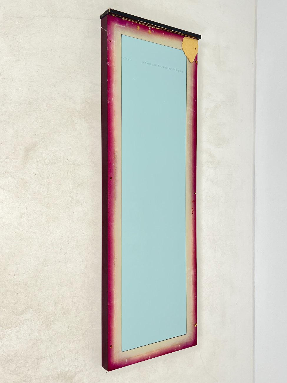 CY0364-veidrodziai-7 Art nouveau stiliaus veidrodis 11,5×72,5×217 cm