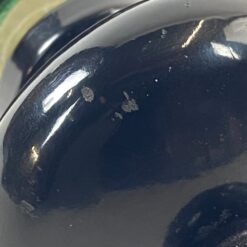 Dvipusė metalinė juodos spalvos durų rankena 11x5x5 cm