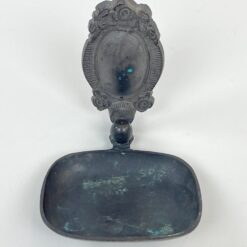 Sieninė kabinama dažyto žalvario muilinė 11x10x11 cm