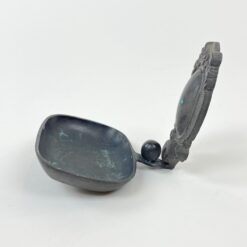 Sieninė kabinama dažyto žalvario muilinė 11x10x11 cm