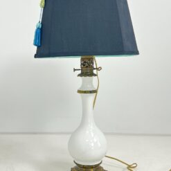 Stalinis keramikinis šviestuvas su žalvario detalėmis 23x36x66 cm