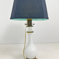 Stalinis keramikinis šviestuvas su žalvario detalėmis 23x36x66 cm