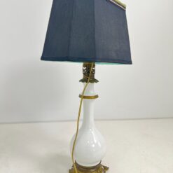 Stalinis keramikinis šviestuvas su žalvario detalėmis 23x36x66 cm