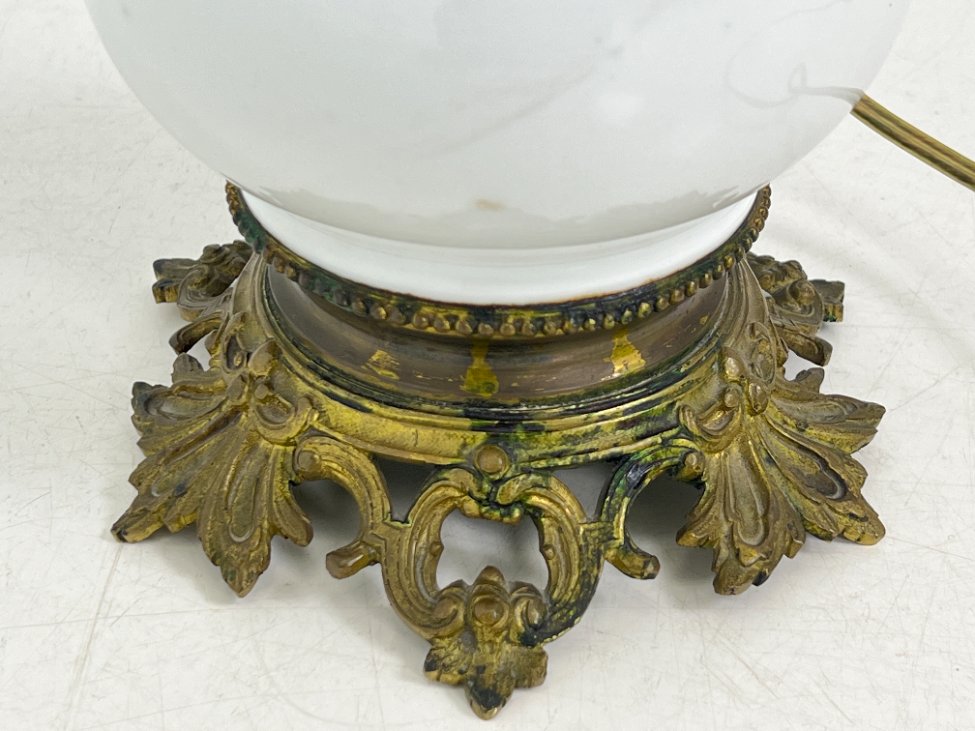 CY0380-staliniai-sviestuvai-8 Stalinis keramikinis šviestuvas su žalvario detalėmis 23x36x66 cm