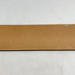 Siauras stačiakampis veidrodis sendintame mediniame rėme 5x46x145 cm