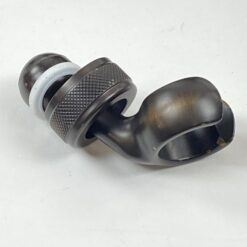 Bronzinė “Graff” termostatinė sieninė dušo sistema su vonios snapeliu ir dušo galvute 27×20,5×48 cm