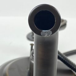 Bronzinė “Graff” termostatinė sieninė dušo sistema su vonios snapeliu ir dušo galvute 27×20,5×48 cm