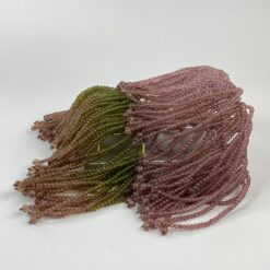 Sieniniai šviestuvai iš stiklo karoliukų 2 vnt. komplektas 15x31x35 cm