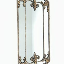 Prabangus barokinio stiliaus veidrodis sendintame rėme 6x108x225 cm