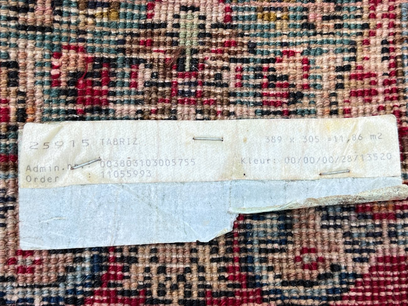 DN0275-kilimai-11 Kilimas “Tabriz” 390x298x0.8 cm