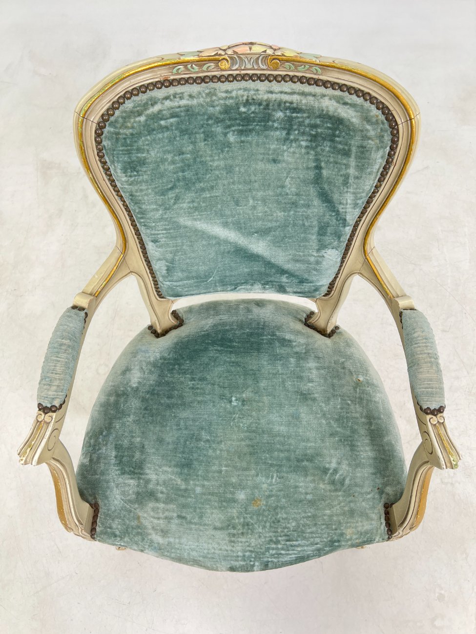 DN0279-valgomojo-kreslai-5 Krėsliukas su gobelenu 62x61x87 cm, 46 cm