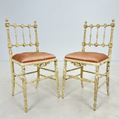 Provanso stiliaus medinių kėdžių komplektas 2 vnt. 56x50x96 cm, 51 cm