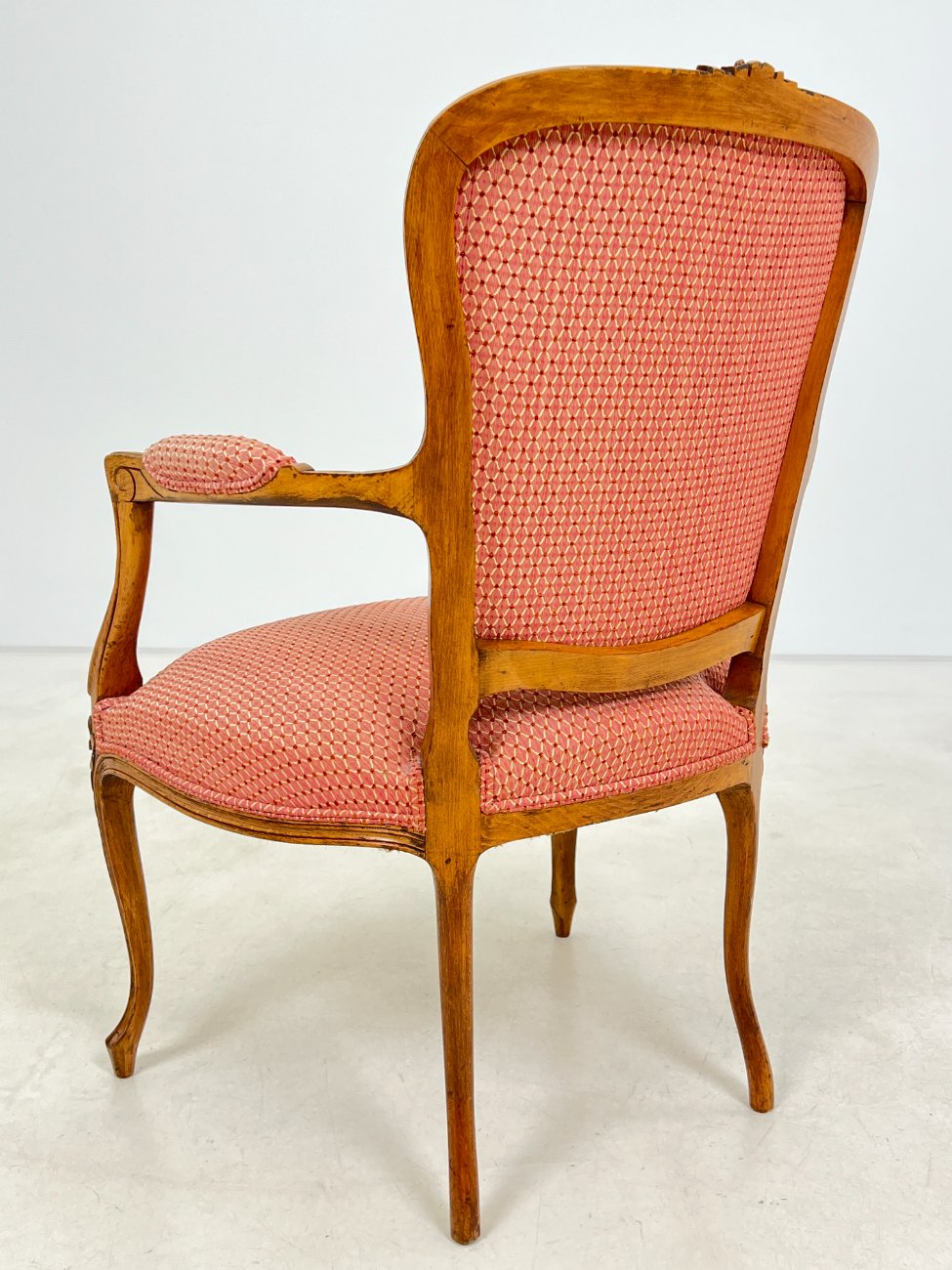 DN0293-valgomojo-kreslai-10 Rieštumedžio krėslas su gobelenu 60x60x88 cm, 46 cm