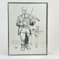 Leo de Budt (Buth) darbo “Koarelke Waeri” printas, įstiklintas 1×30,5×40 cm