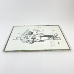 Leo de Budt (Buth) darbo “Koarelke Waeri” printas, įstiklintas 1×30,5×40 cm