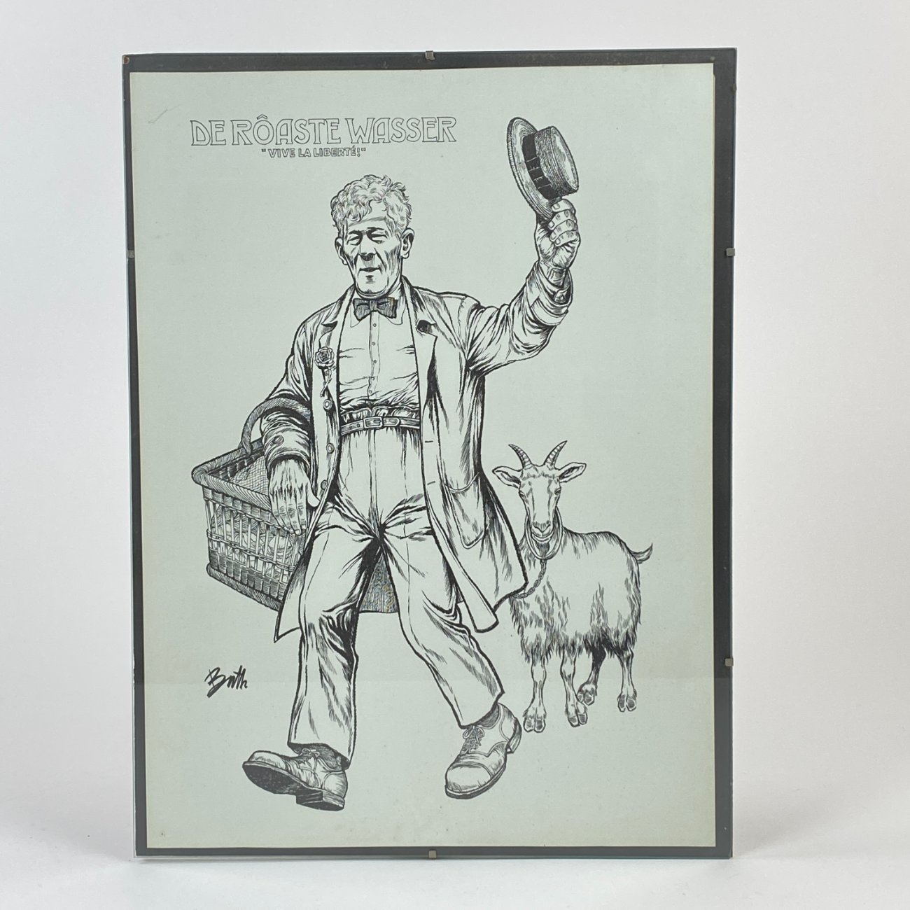 DN0301-grafika-ir-printai-0 Leo de Budt (Buth) darbo “De Roaste Wasser” printas 1×30,5×40 cm