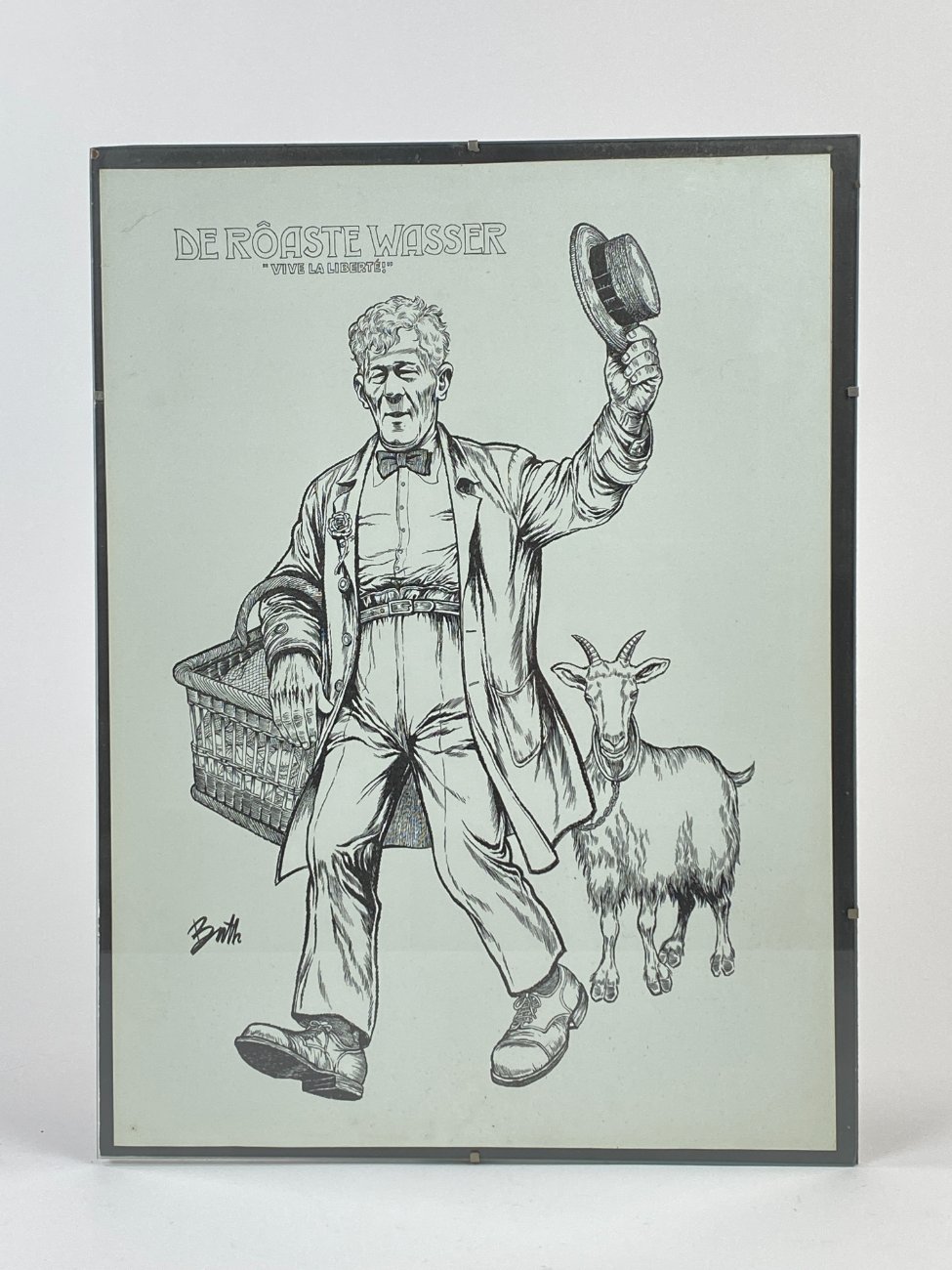 DN0301-grafika-ir-printai-1 Leo de Budt (Buth) darbo “De Roaste Wasser” printas 1×30,5×40 cm