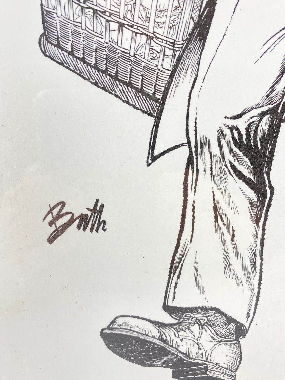 DN0301-grafika-ir-printai-6 Leo de Budt (Buth) darbo “De Roaste Wasser” printas 1×30,5×40 cm