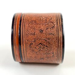 Tradicinė Mianmaro Kun – it dėžutė 8x8x7 cm