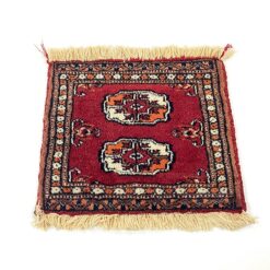 Vilnonis rankų darbo kilimėlis “Bukhara” 35×32,5×0,8 cm